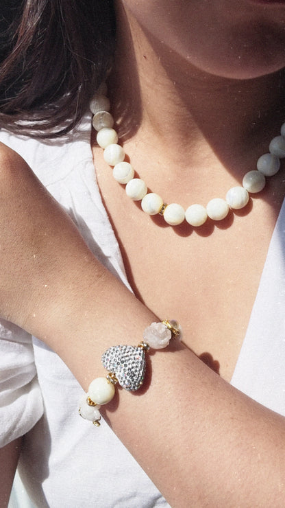 The Ever After Charm Gemstone Bracelet